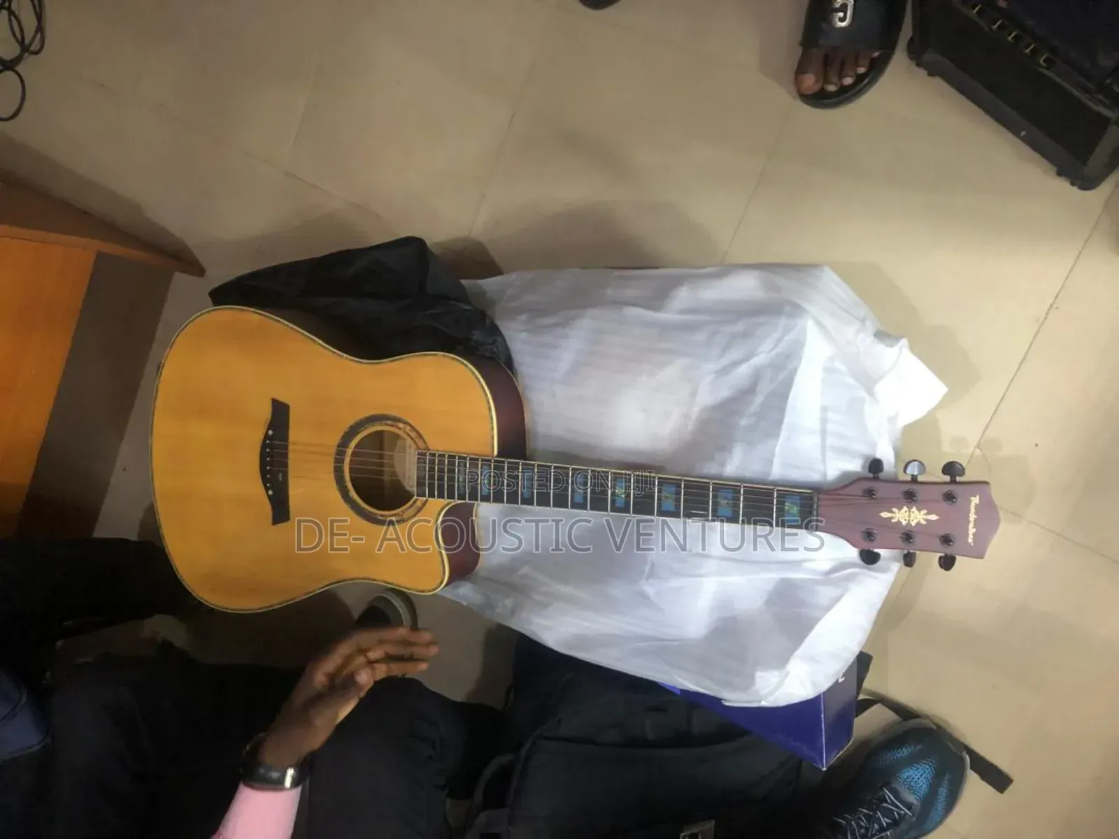 Brand New Semi Acoustic Thunderstone Semi Acoustic Guitar