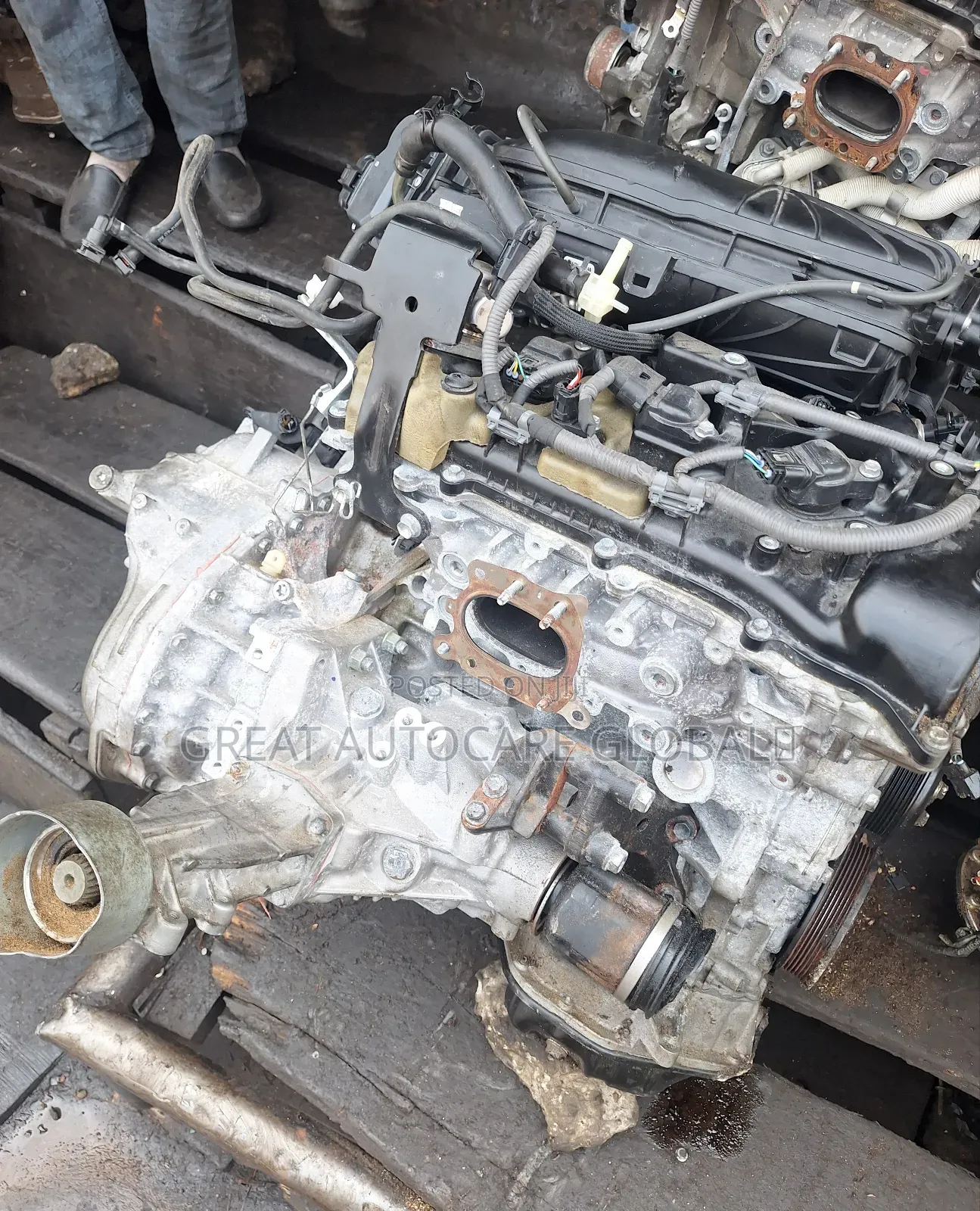 2gr-FKS V6 Engine and 4wheel Drive Gearbox