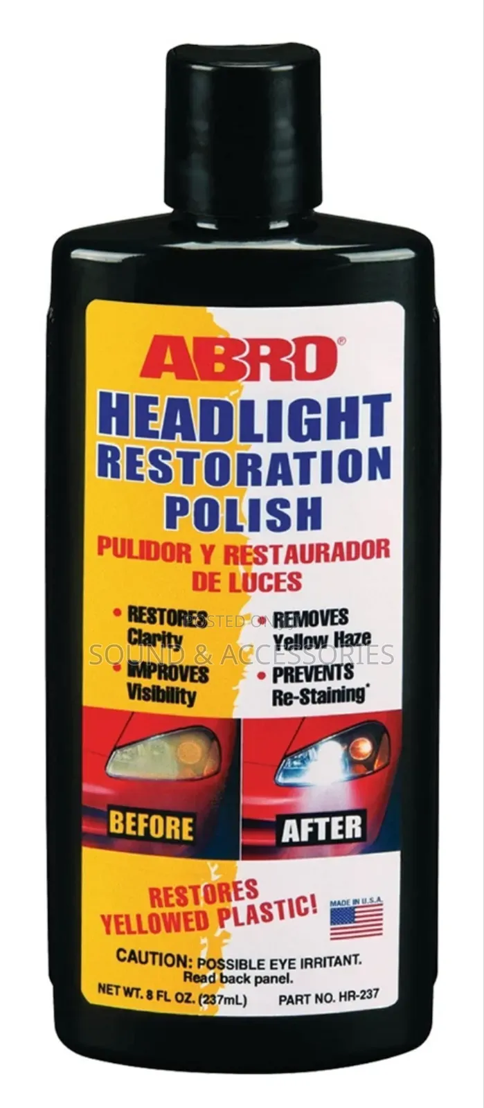 Abro Headlight Restoration Polish