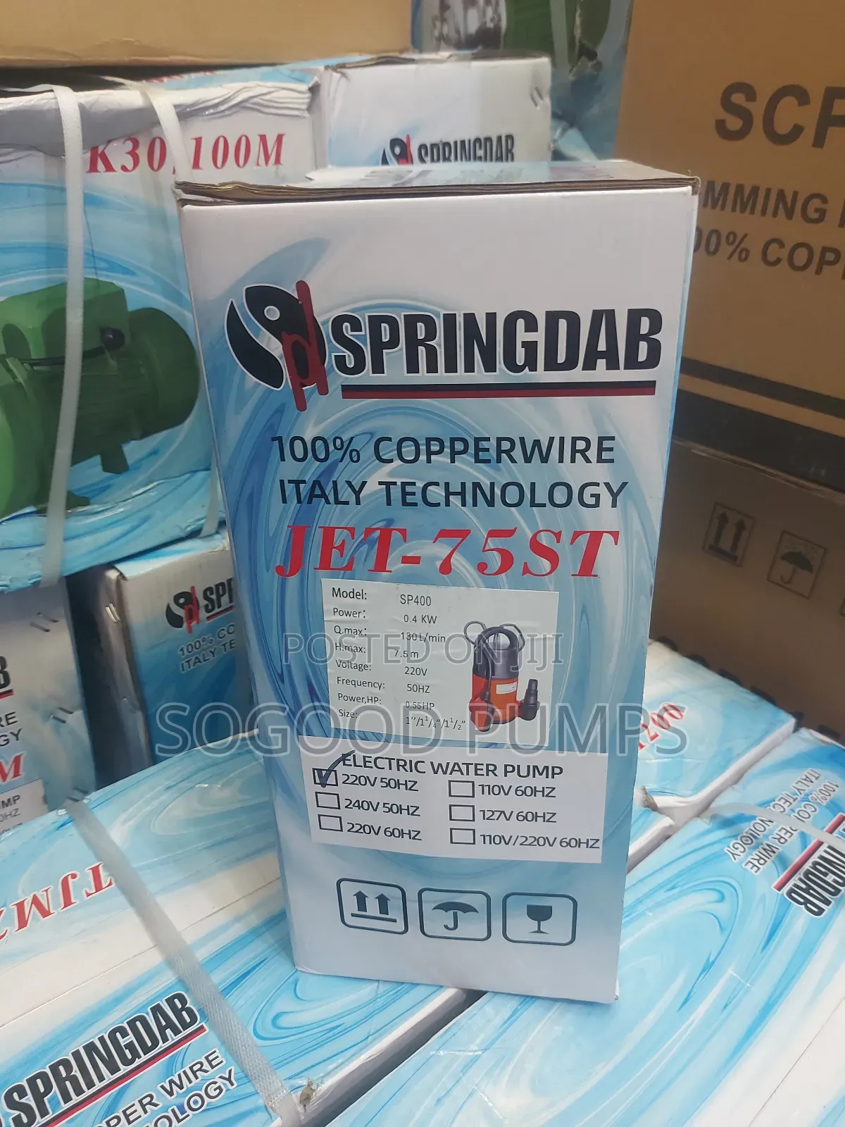 Springdab Sewage Submersible Pump