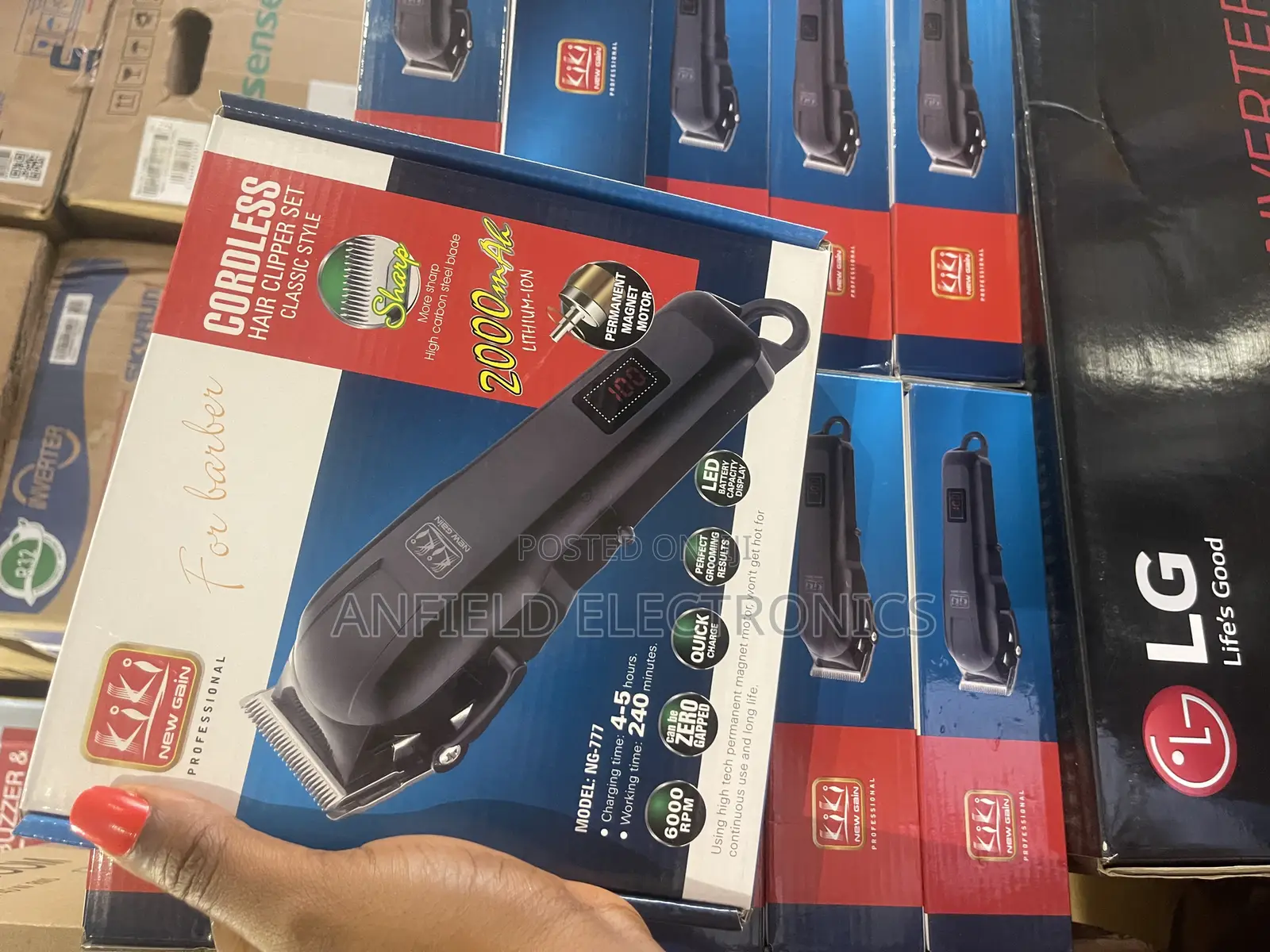 Kiki Rechargeable Clipper