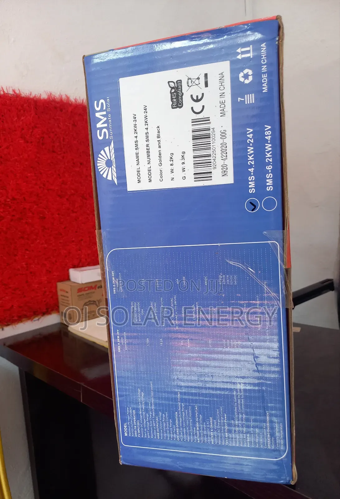SMS 4.2kva Hybrid Solar Inverter