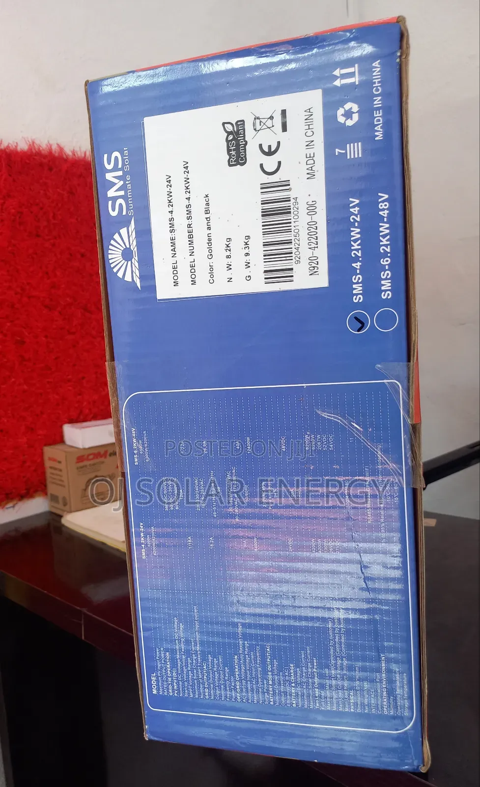 SMS 4.2kva Hybrid Solar Inverter