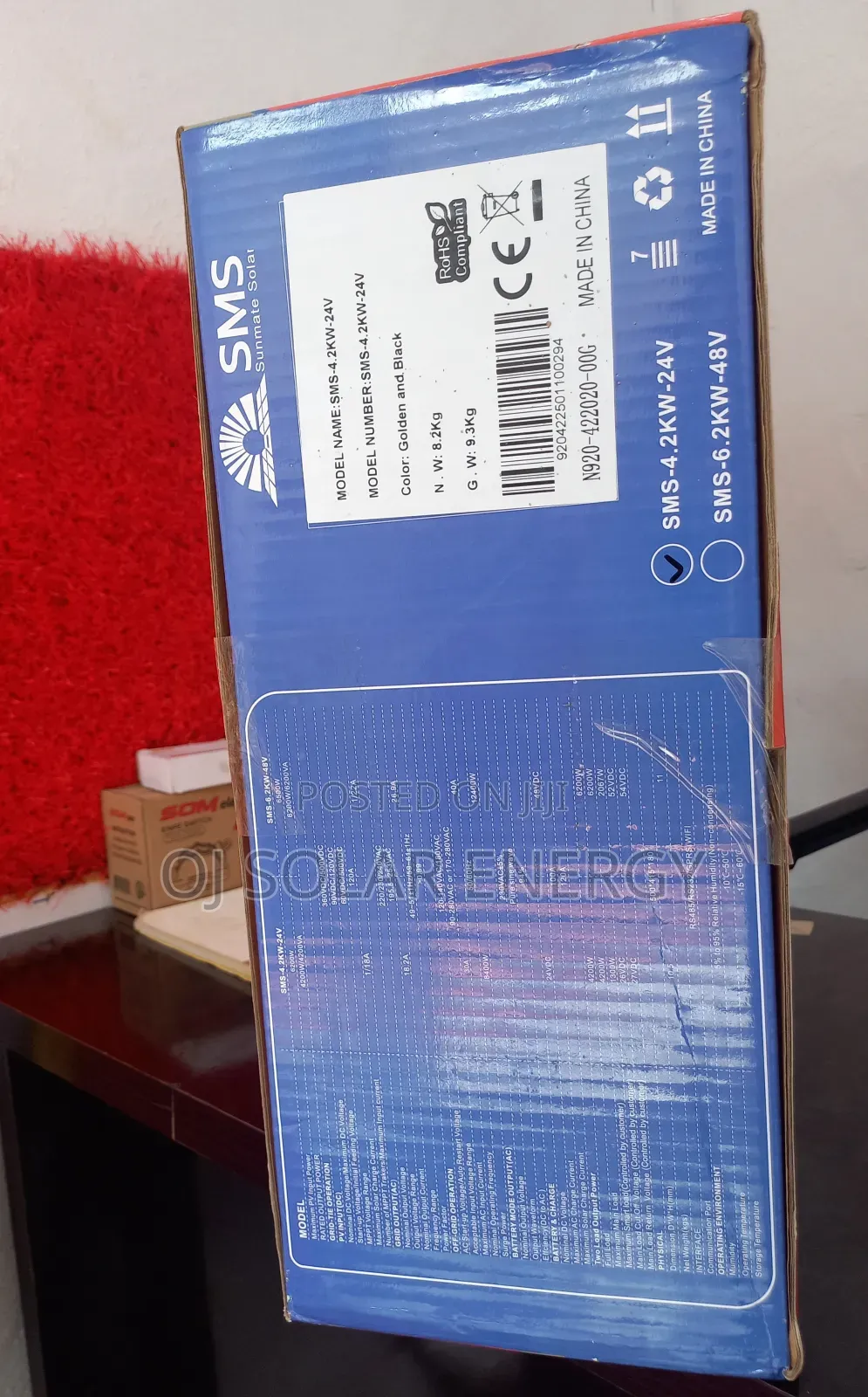 SMS 4.2kva Hybrid Solar Inverter