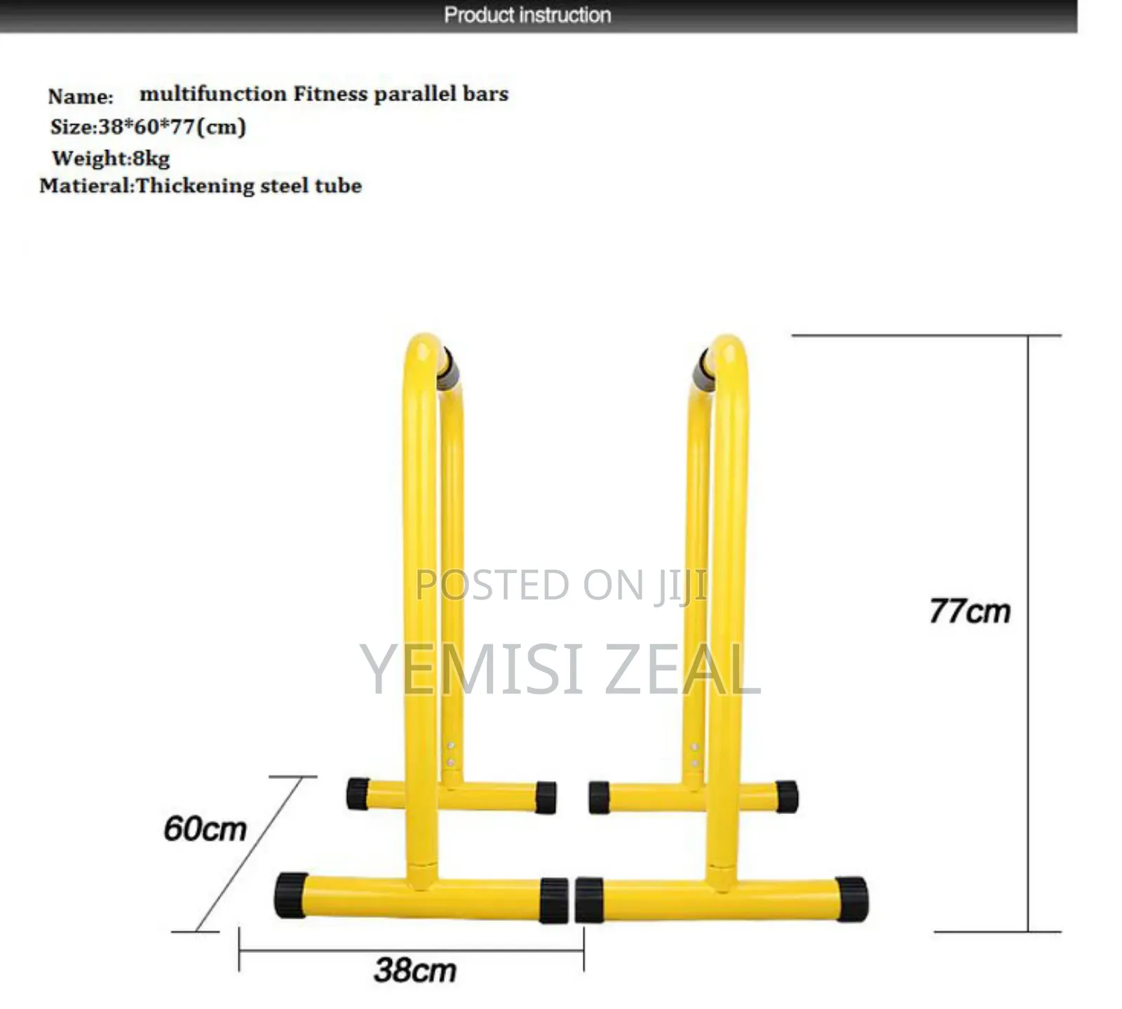Durable Dip Bars