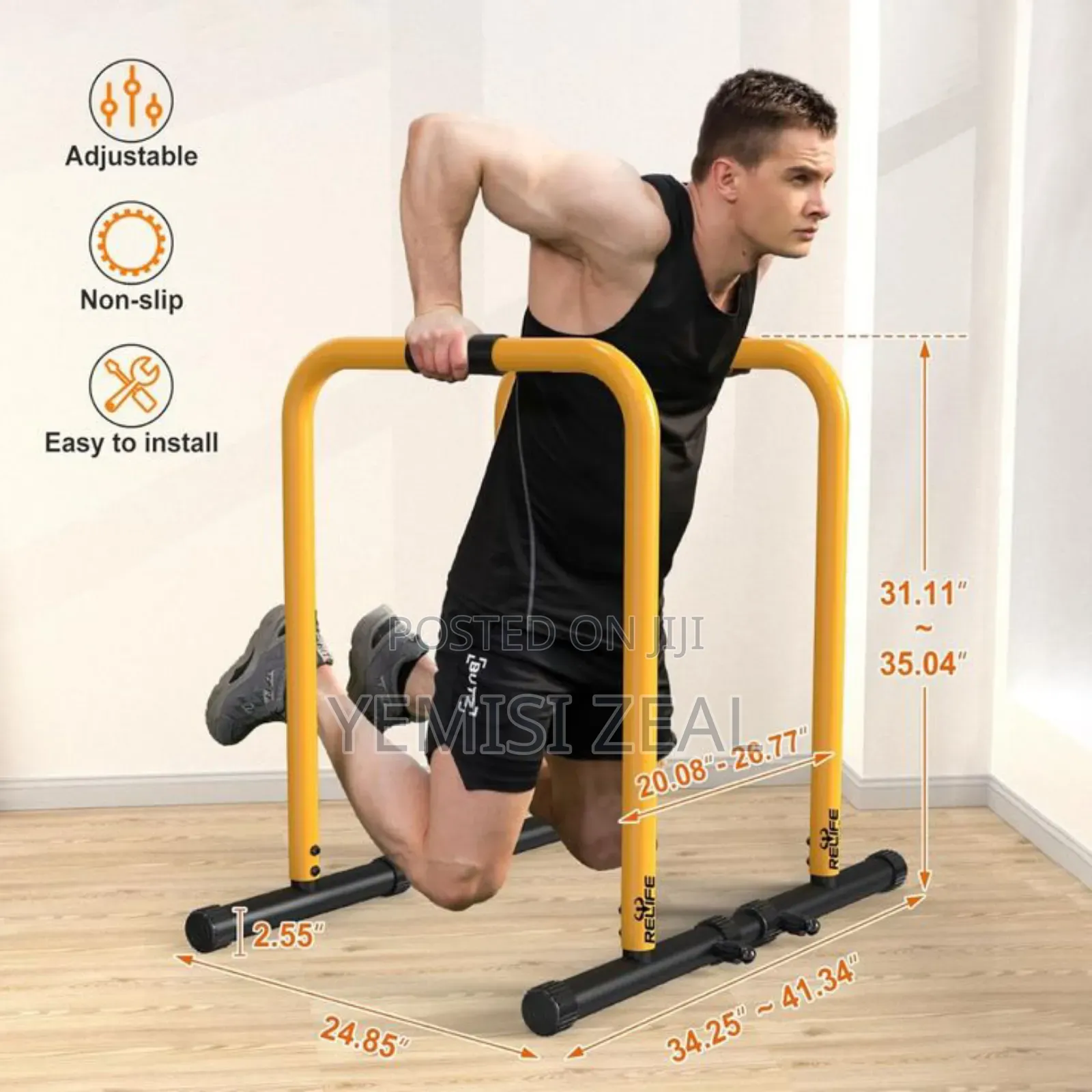Durable Dip Bars