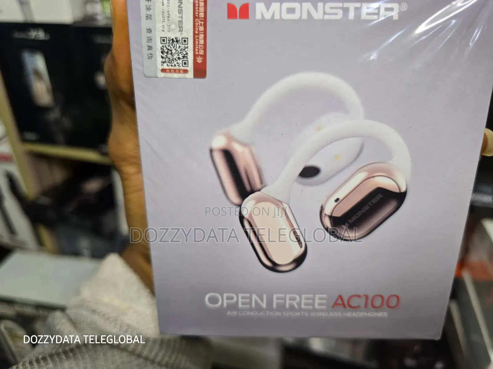 Monster Open Free Ac100 Air Conduction Sports Headphones