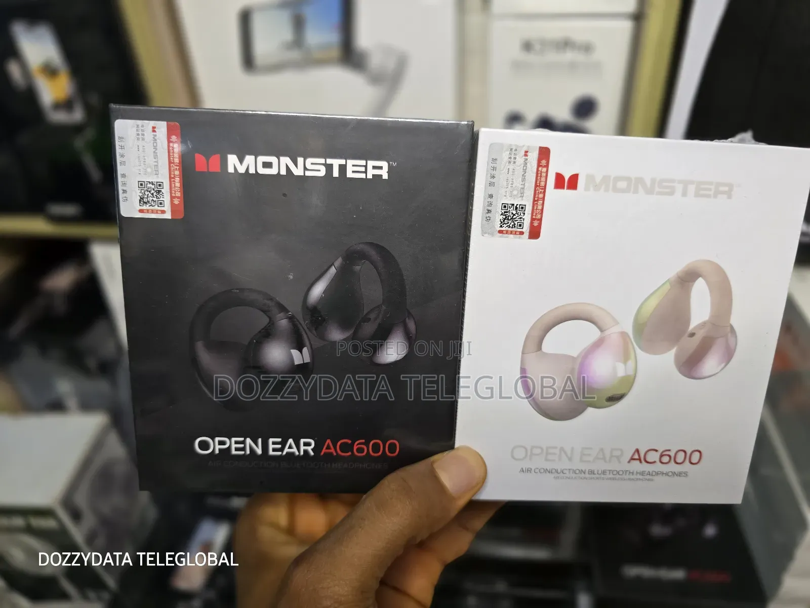 Monster Open Ear Ac600 Headphones Bone Conduction