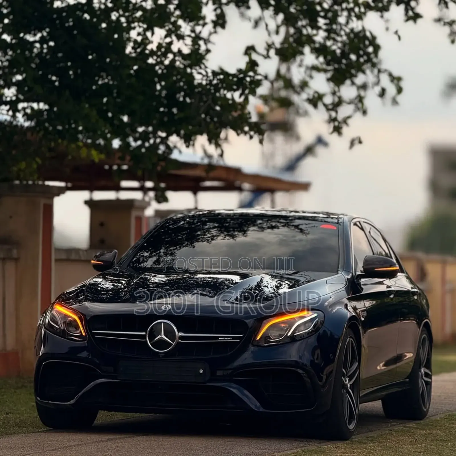 Mercedes-Benz E63 2018 Blue