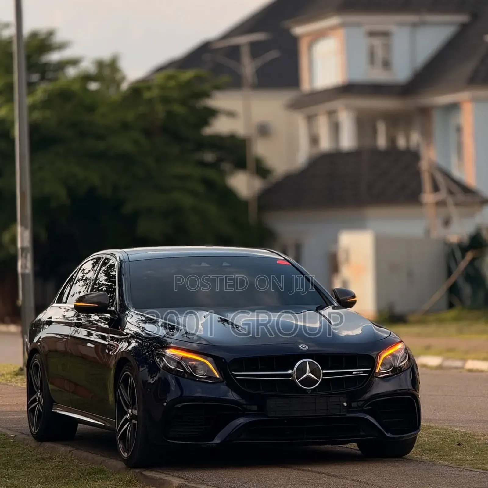 Mercedes-Benz E63 2018 Blue