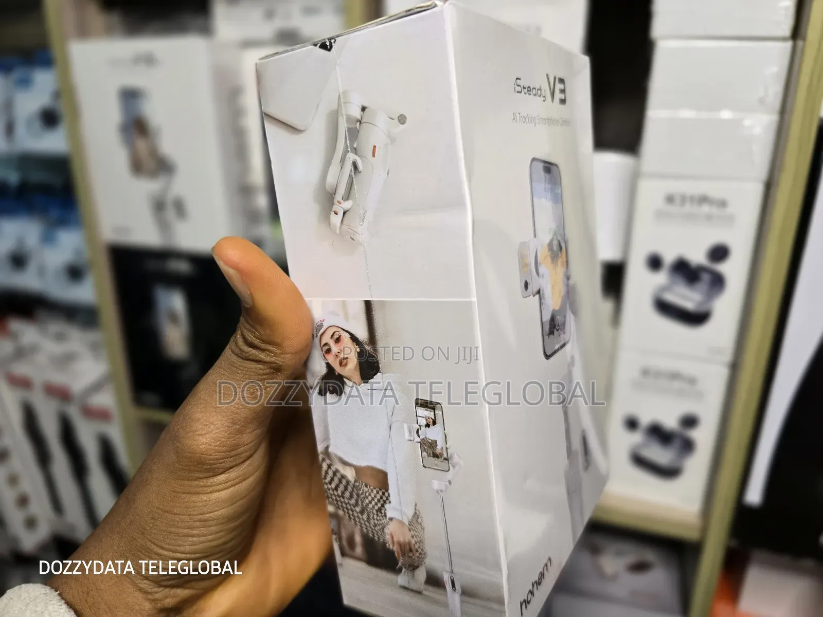 Hohem Isteady V3 Al Tracking Smartphone Gimbal (White)