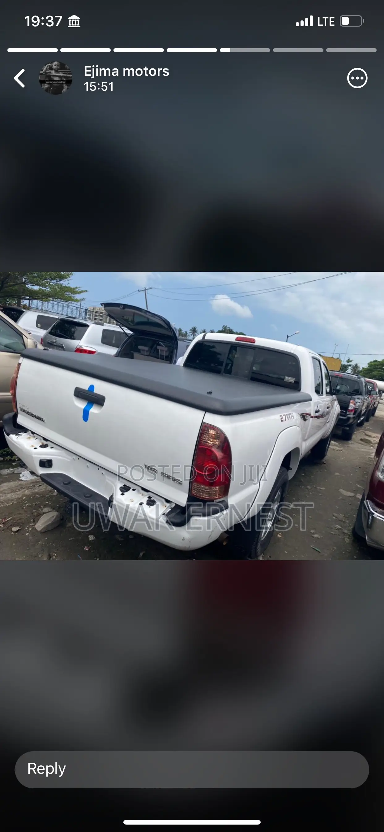 Toyota Tacoma 2008 White