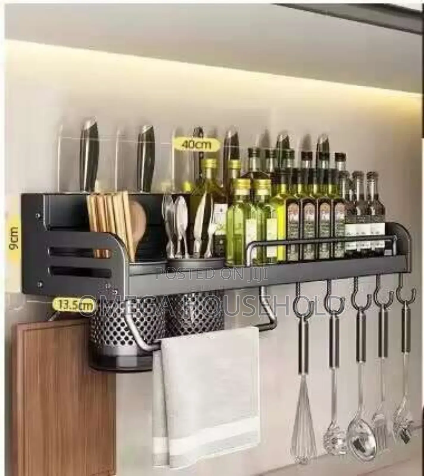 Full Set Knife and Cutlery Storage Rack