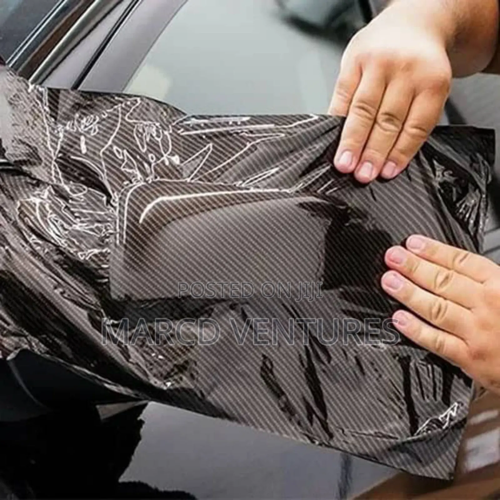 9d Glossy Carbon Fiber Body Sticker Wraps