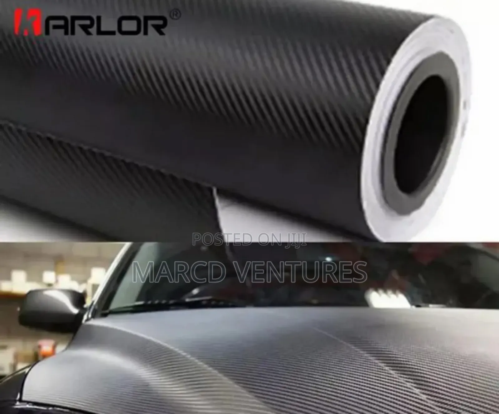 9d Glossy Carbon Fiber Body Sticker Wraps
