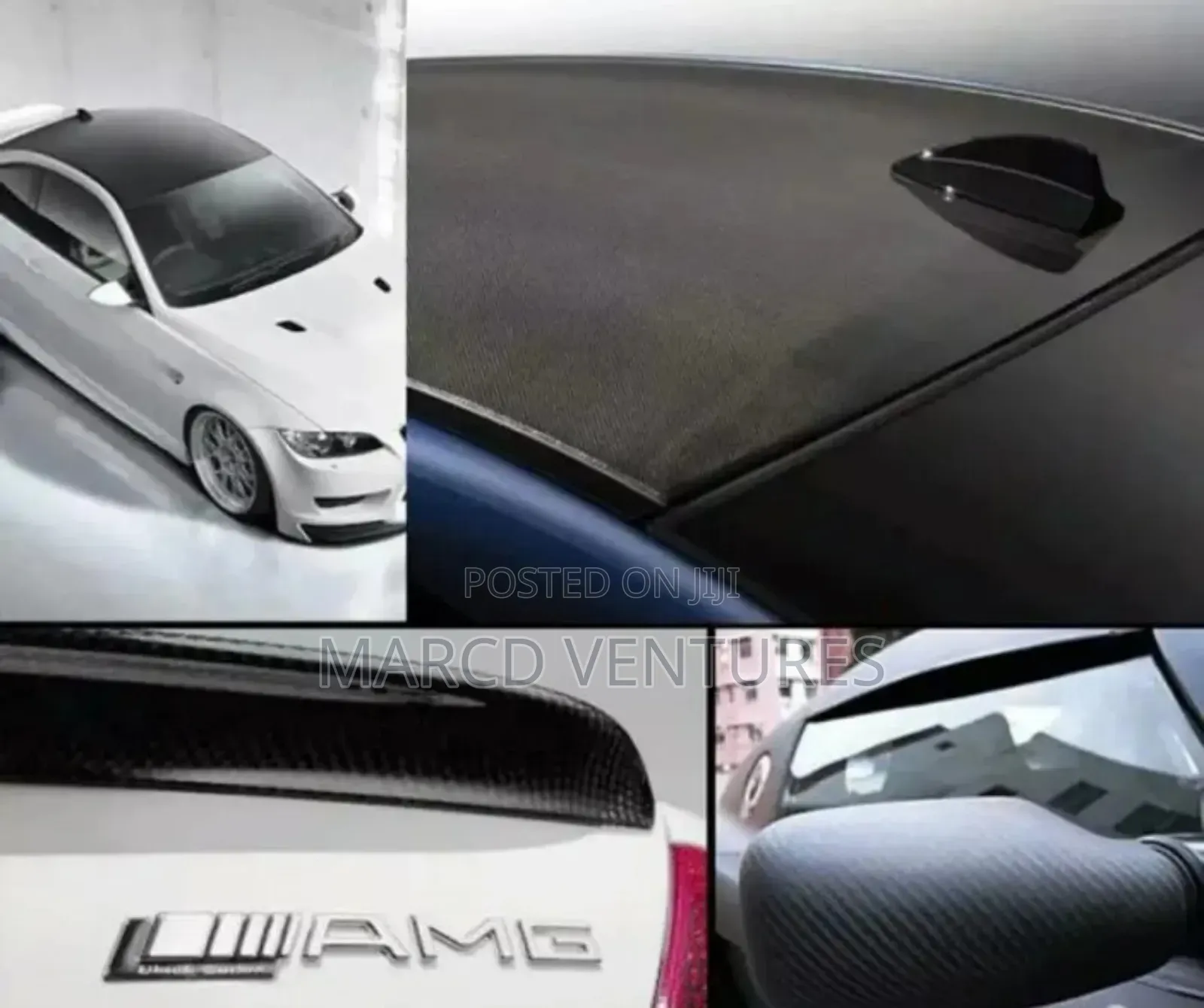 9d Glossy Carbon Fiber Body Sticker Wraps