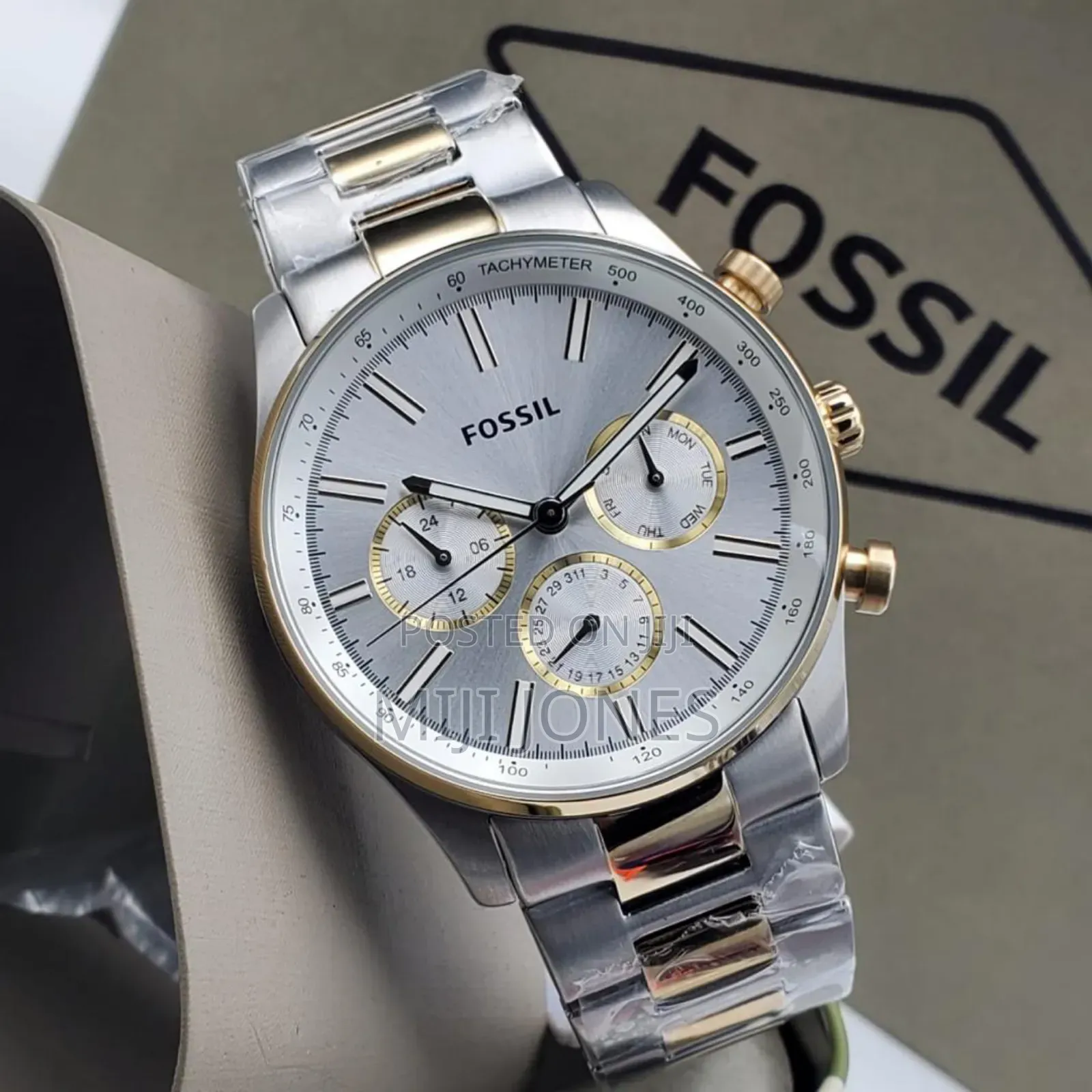 "Fossil Tachymeter Watch"