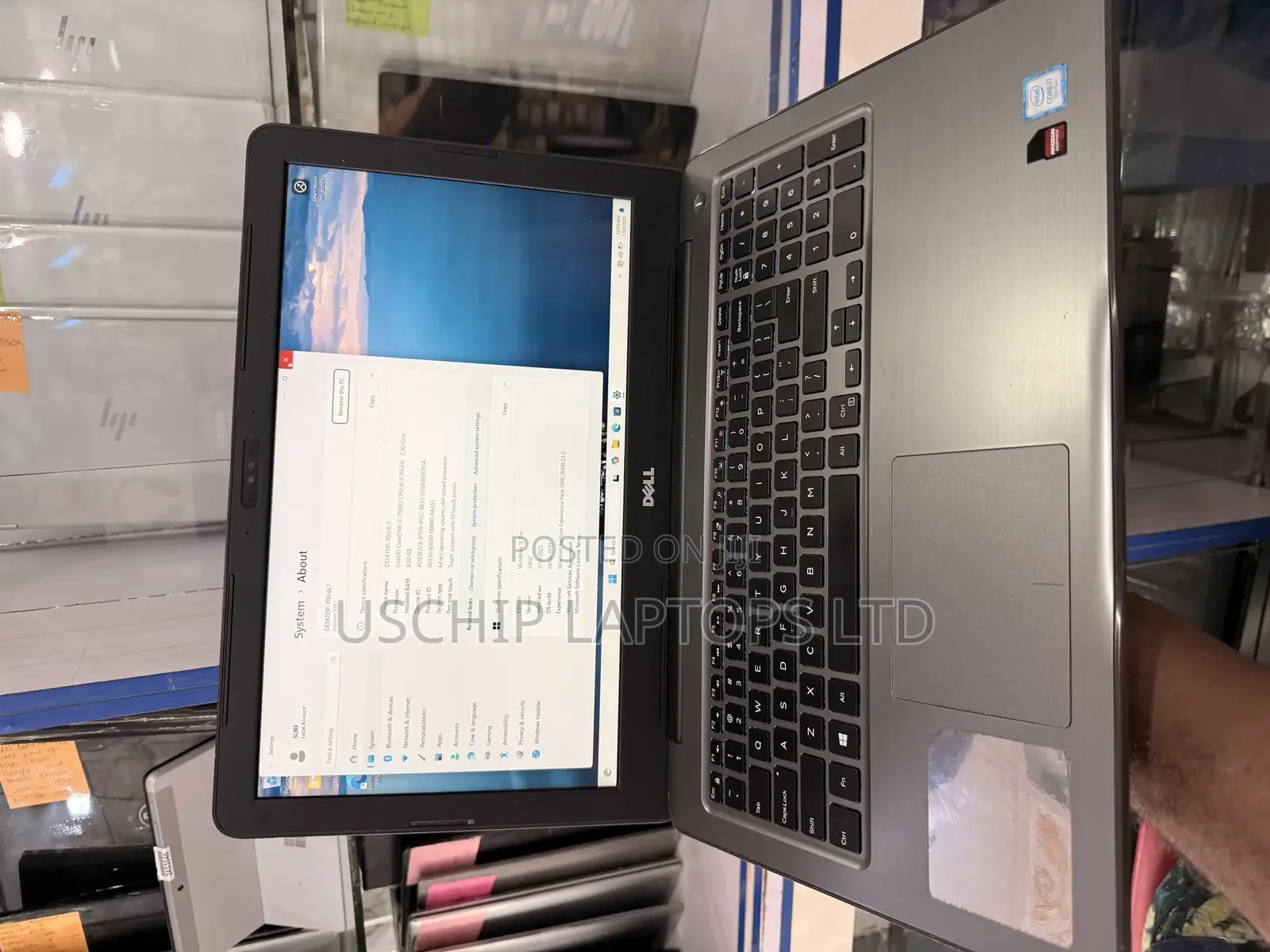 Laptop Dell Inspiron 15 5567 8GB Intel Core I7 HDD 500GB