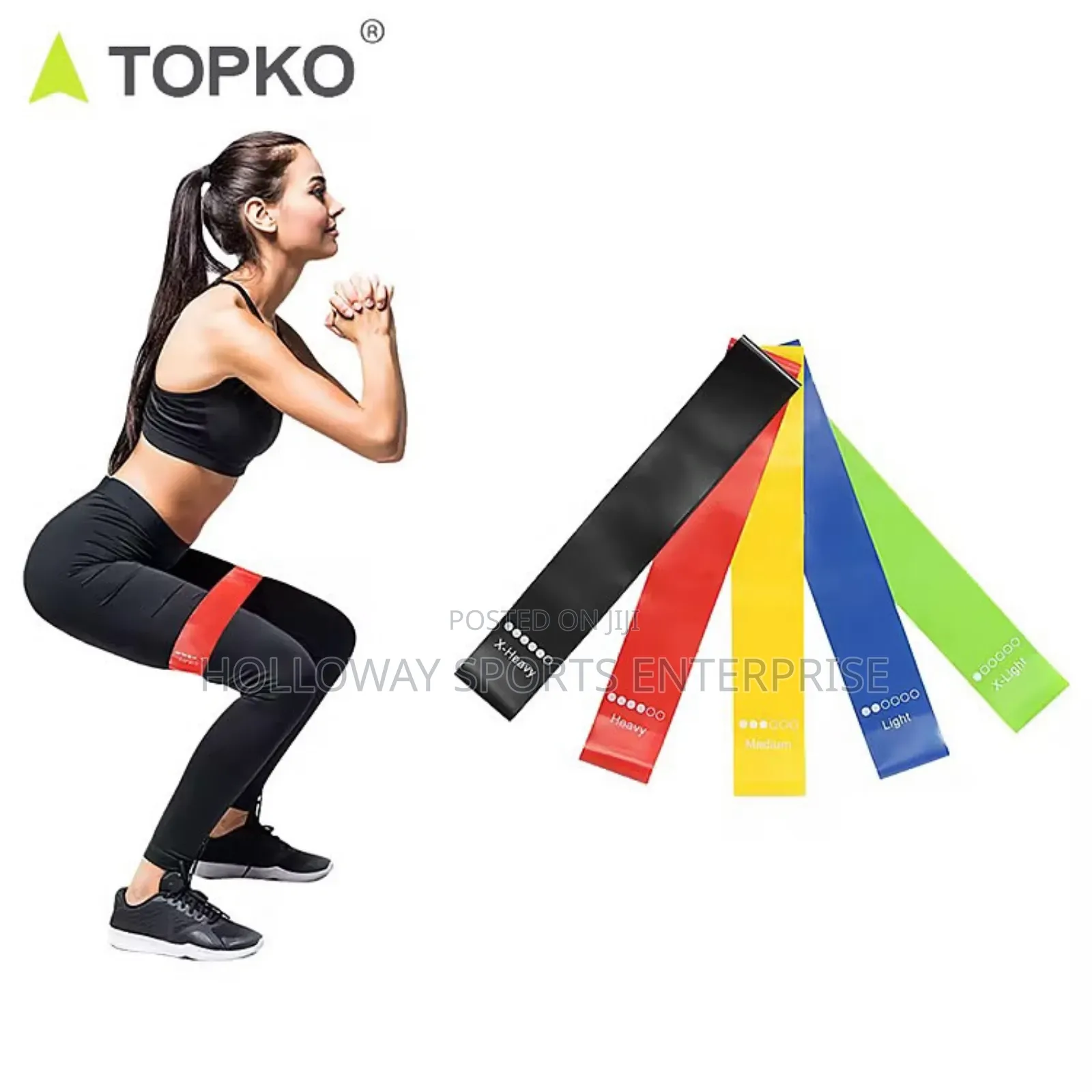 New 5 In 1 Resistance Band