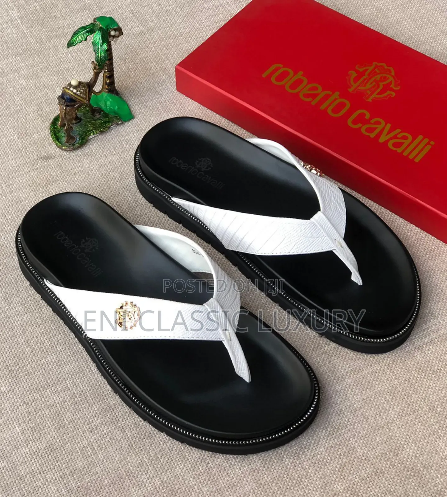 Pure Quality Luxury Men's Slippers Robert Cavalli