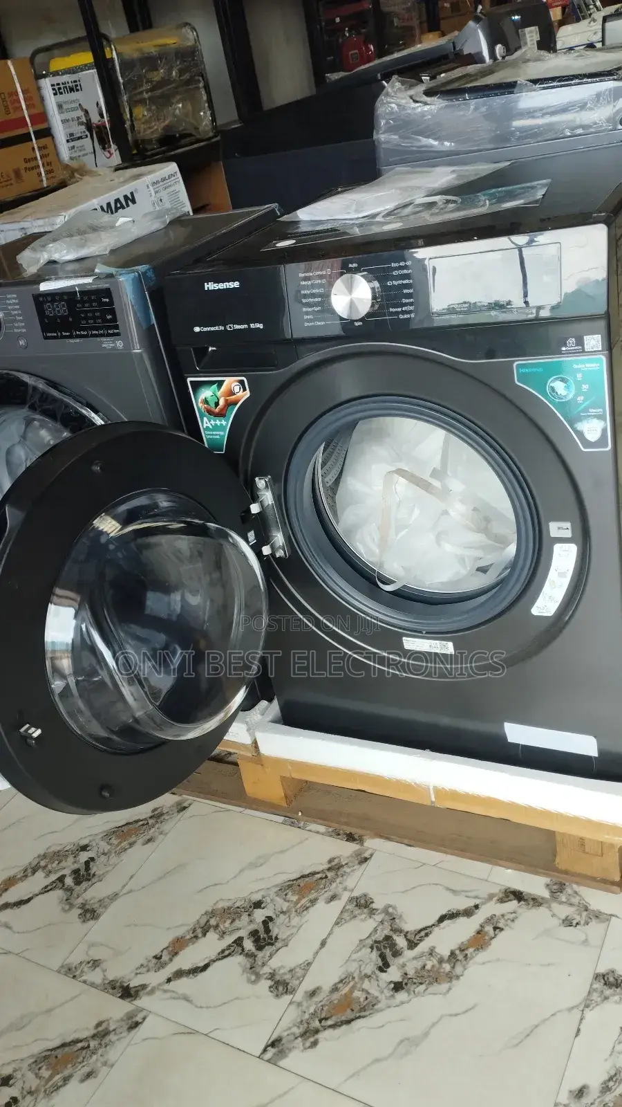 Hisense Inverter Front Load 10.5kg Wf3s1043b Washing Machine