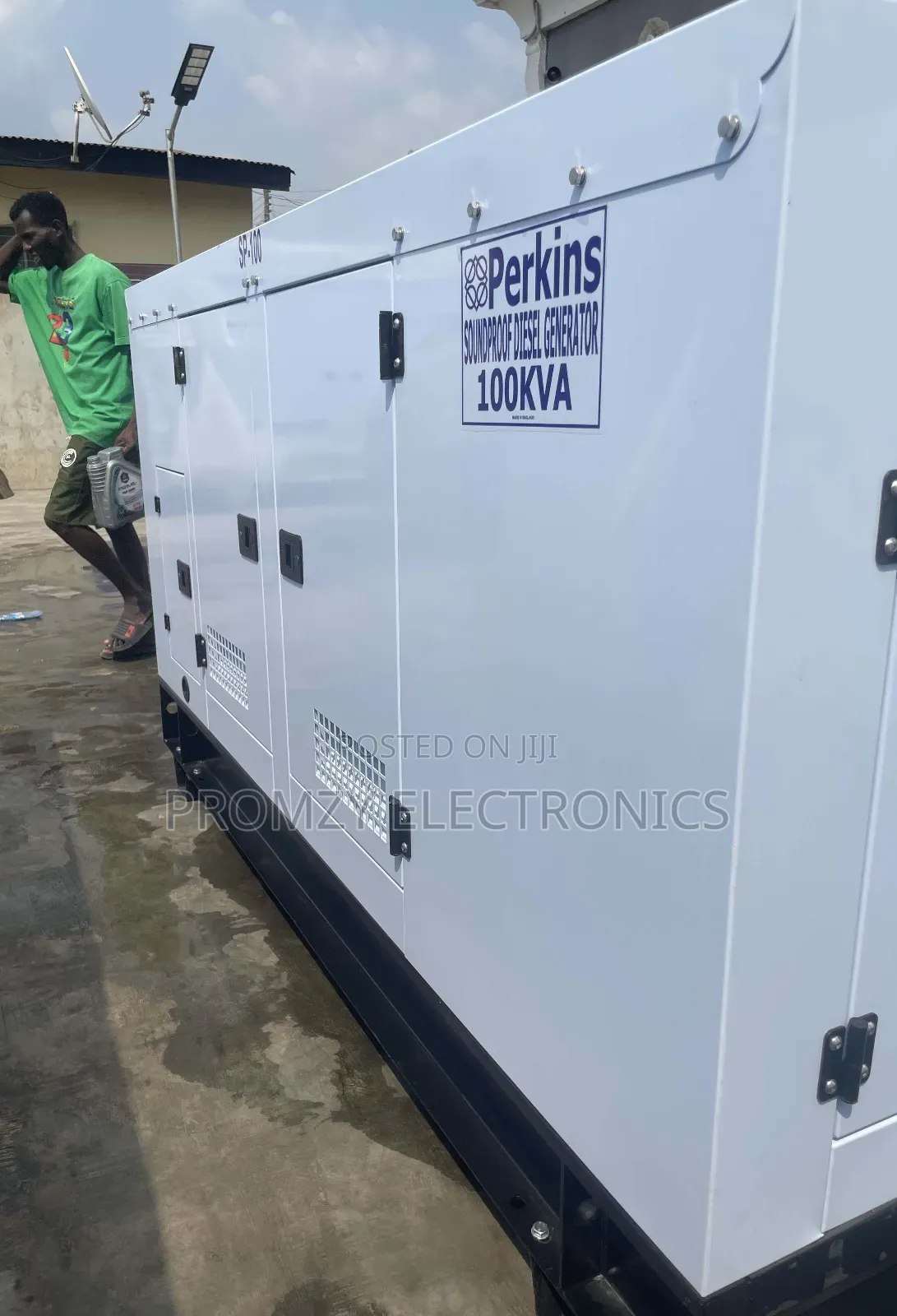 Perkins 100kva Soundproof Diesel Generator Stamford