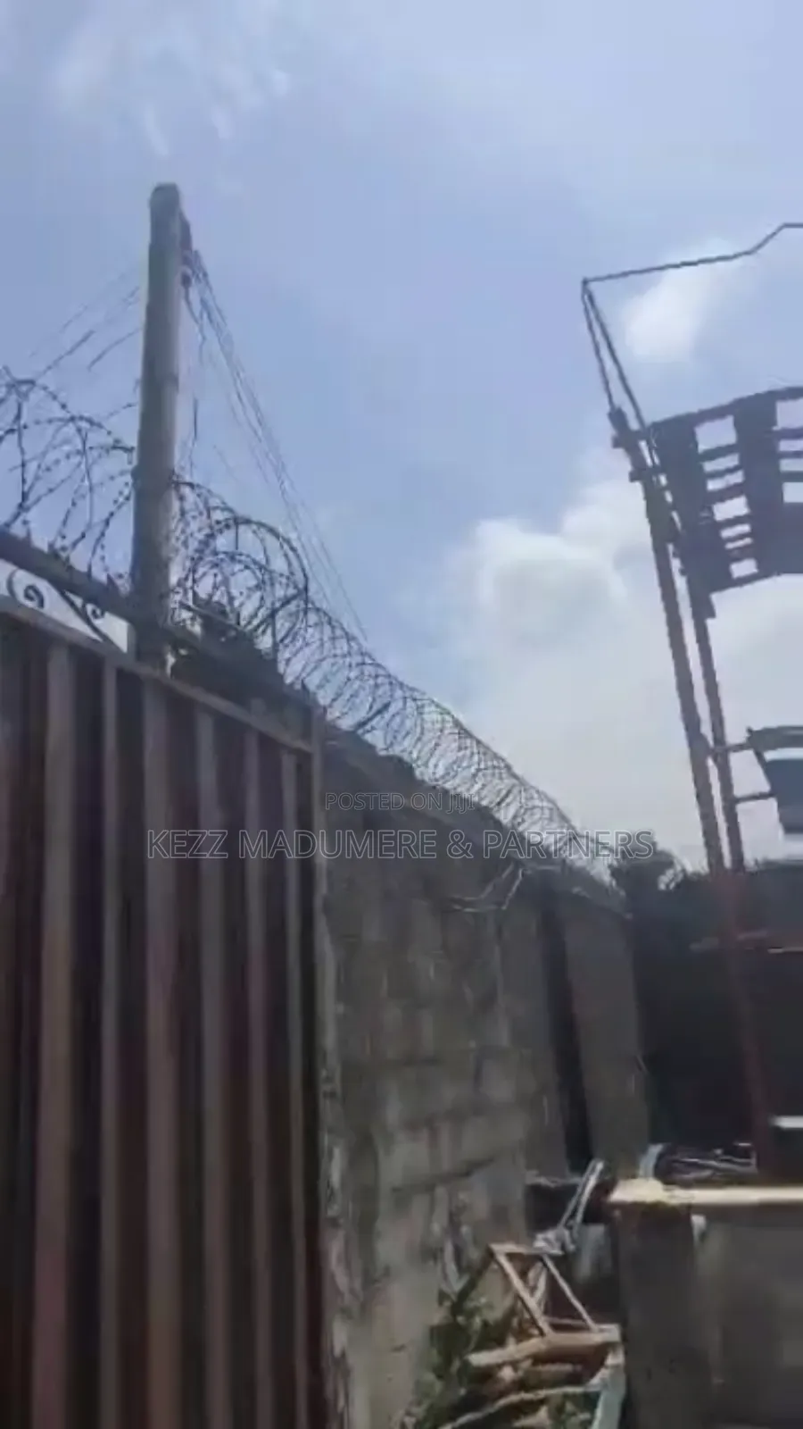 For Sale : 2 Fenced Plots in a Gated Street at Woji Ph