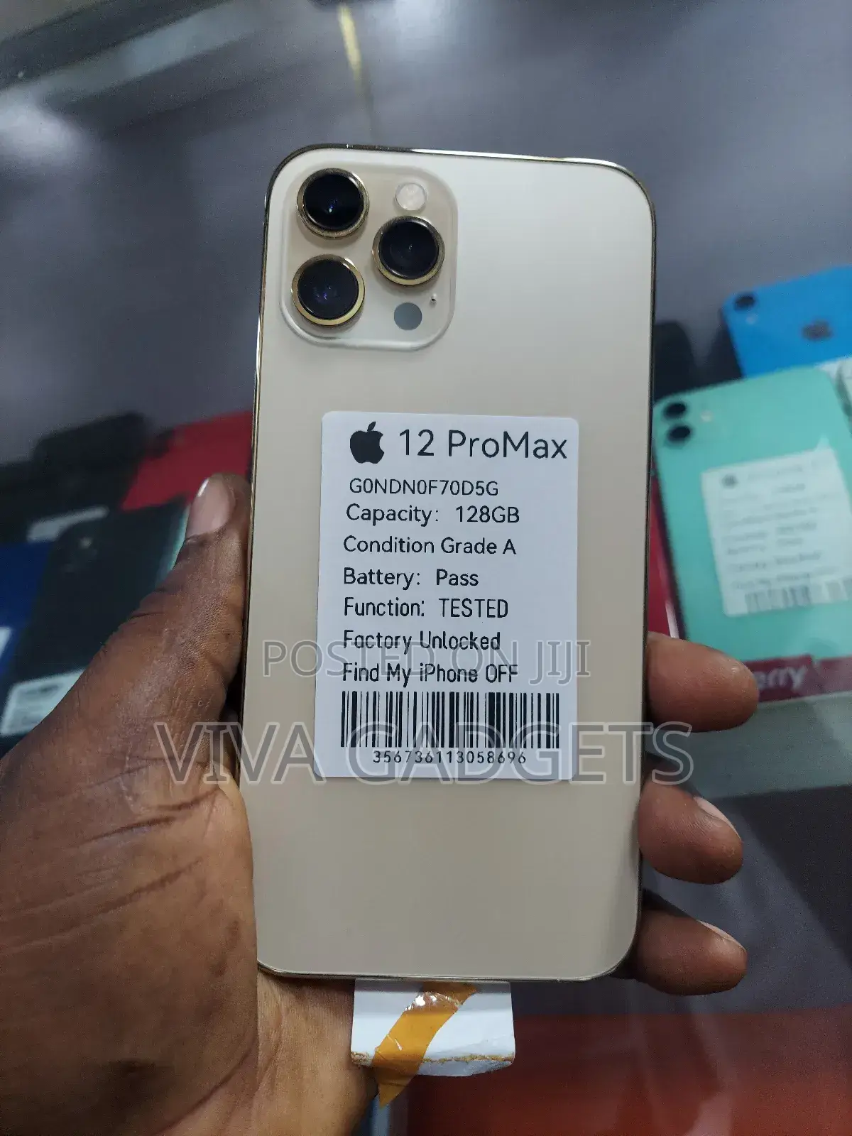 New Apple iPhone 12 Pro Max 128 GB Gold