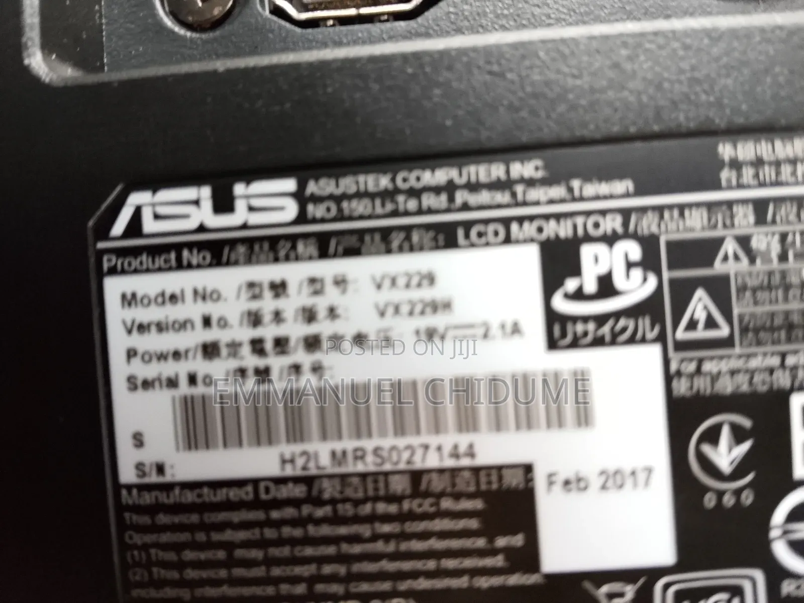 22 Inches Asus Ips Monitor