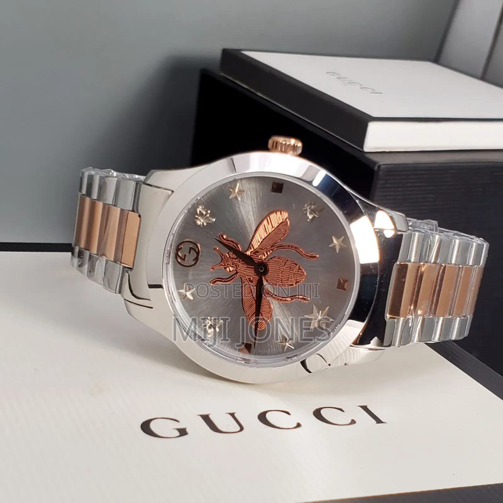 "Luxury Dual Tone Watch"