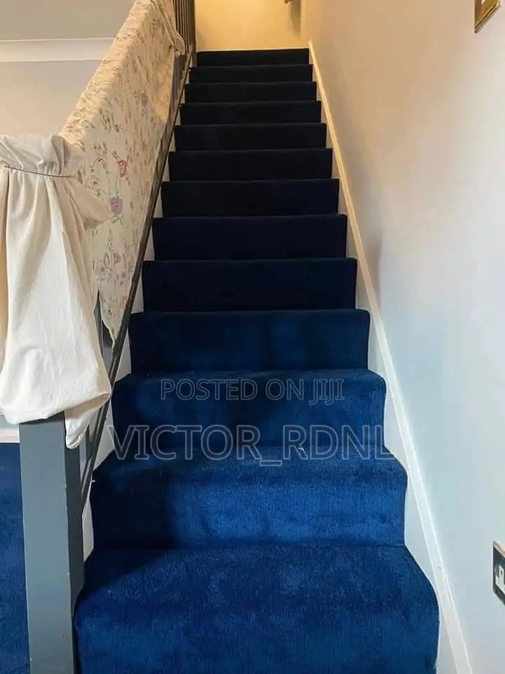 High Quality Blue Staircase Rug