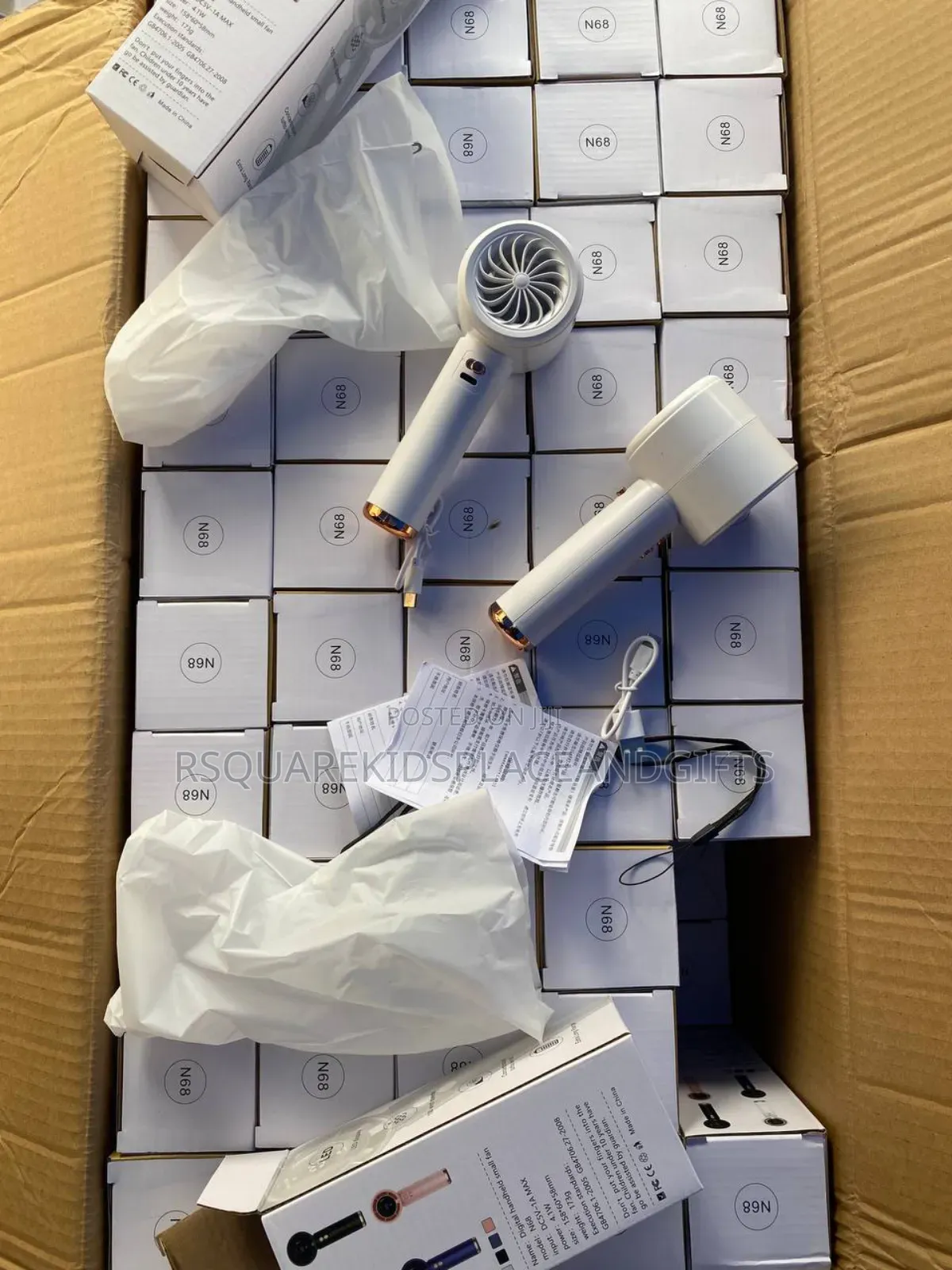 Mini Rechargeable Hand Fan for Souvenir