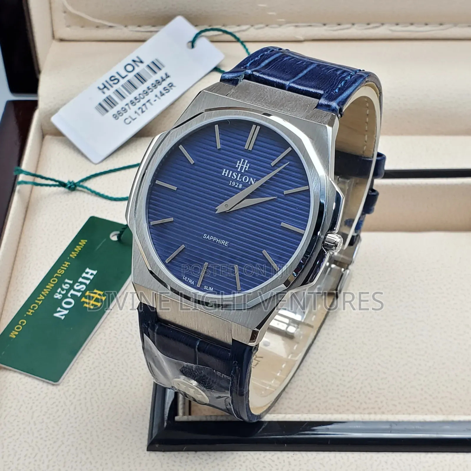 Hilson Sapphire Ultra Slim Silver
