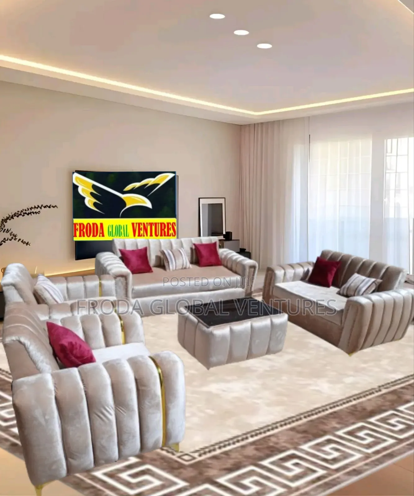 Abuja Quality and Classic Couch. 7 Seaters Sofa Chairs
