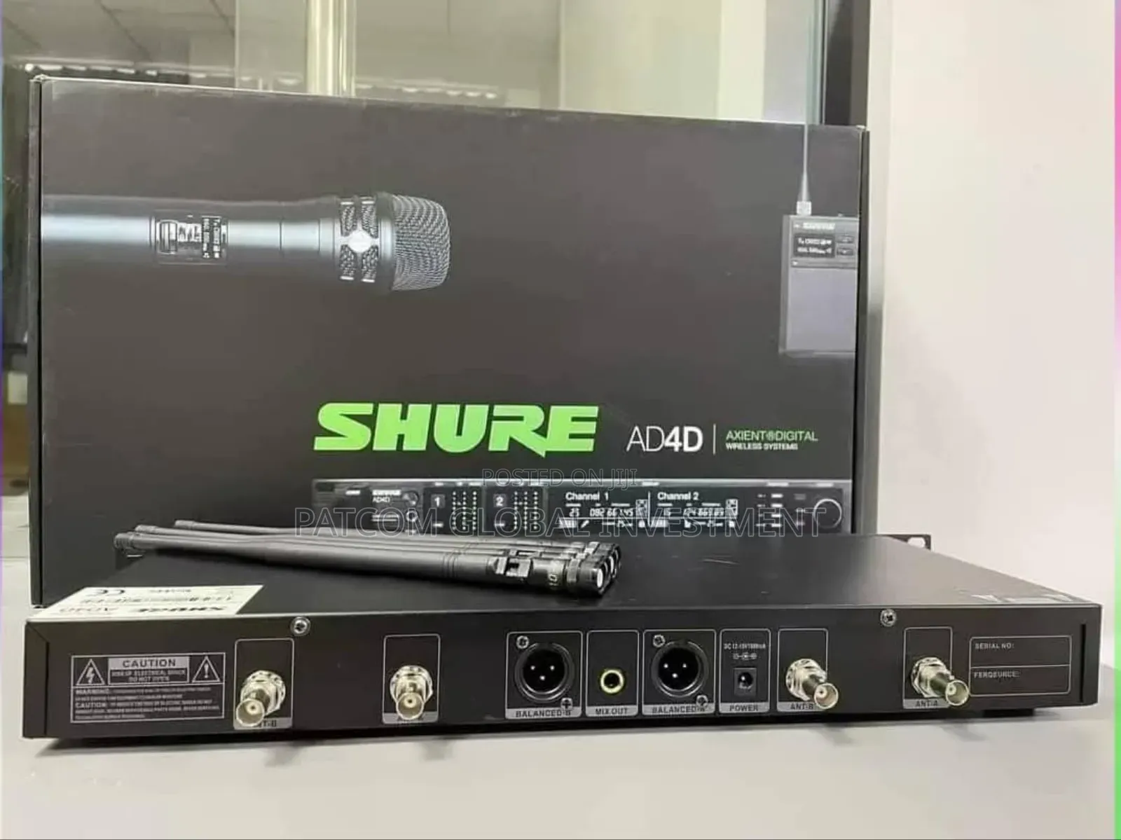Shure Wireless Microphone Ad4d