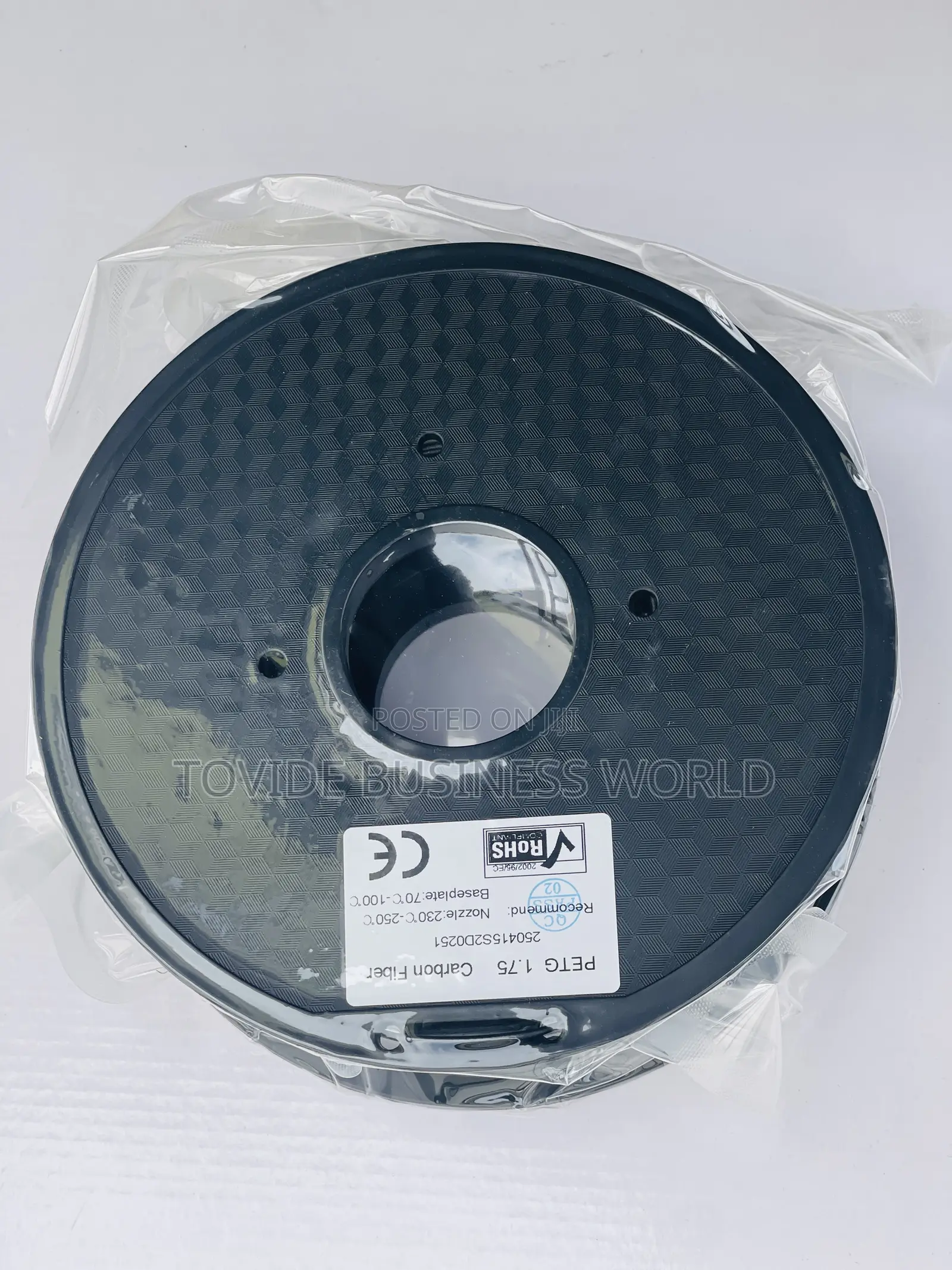 Petg Carbon Fiber Filament 1.75mm 1kg Spool