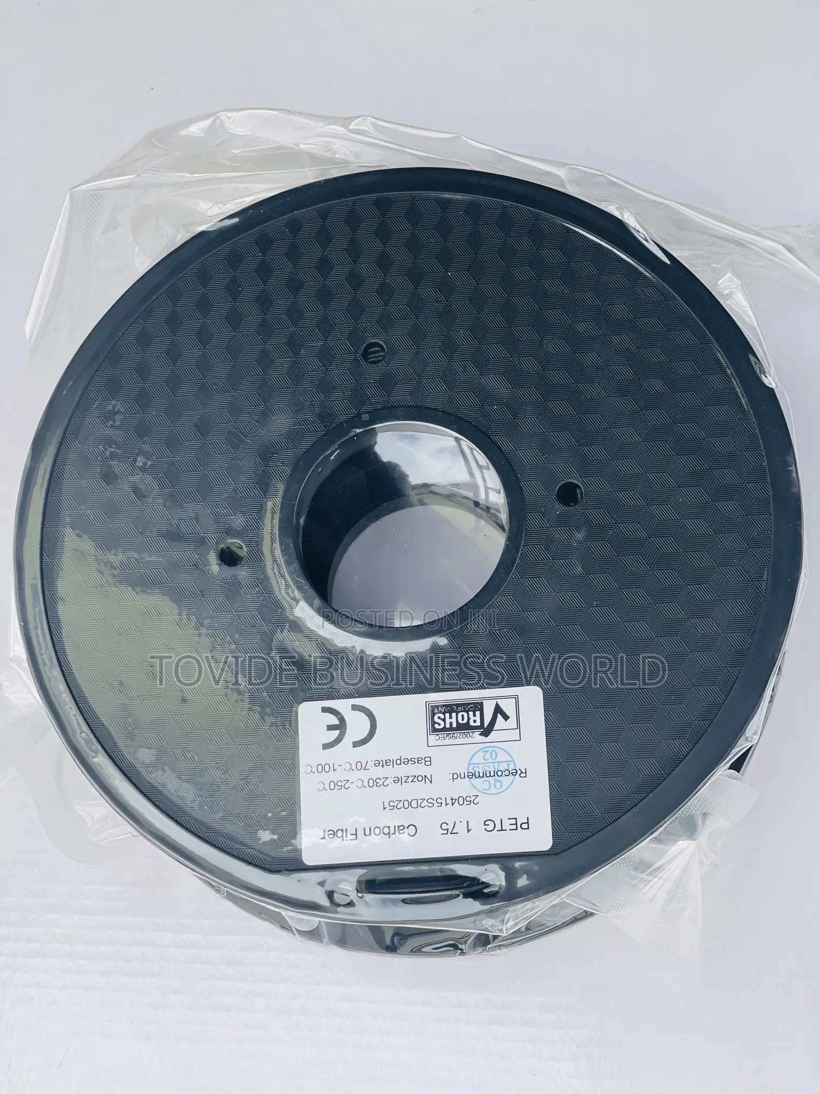 Petg Carbon Fiber Filament 1.75mm 1kg Spool
