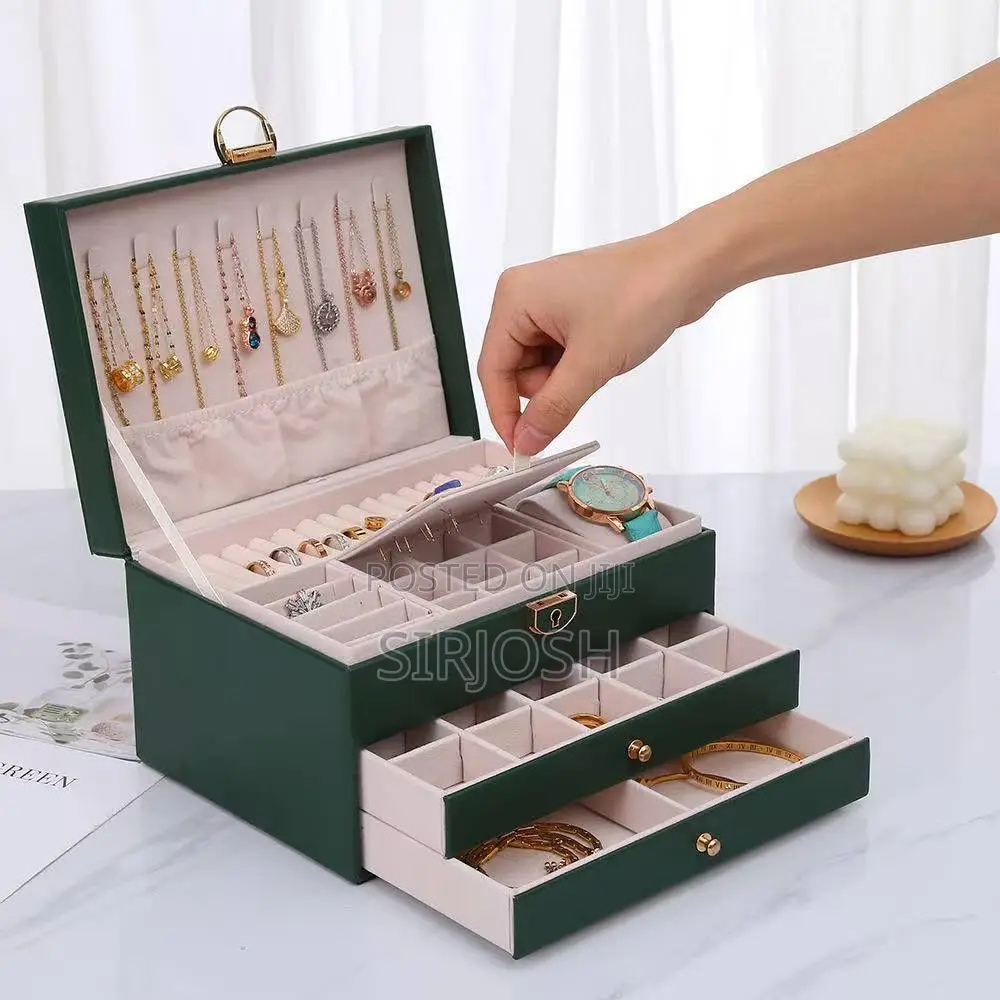 Luxury 2 Layer Jewelry Box