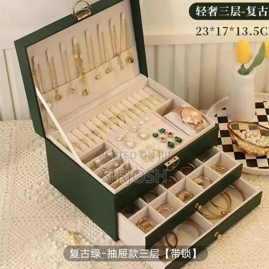 Luxury 2 Layer Jewelry Box