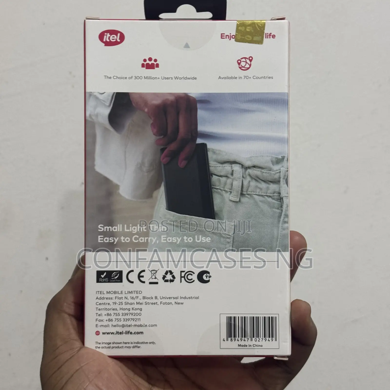 Itel Powerpulse 1 10000mah Power Bank With Type C in and Out