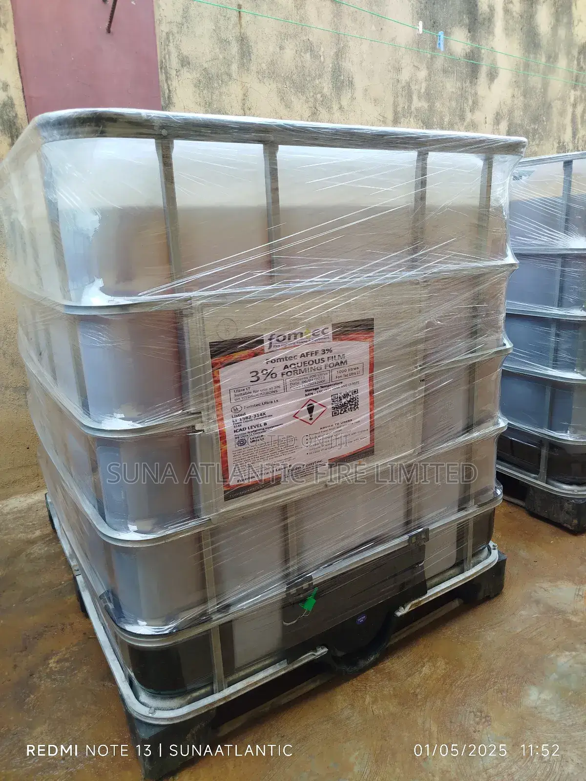 Afff Fluorine Free 3% Foam Concentrate