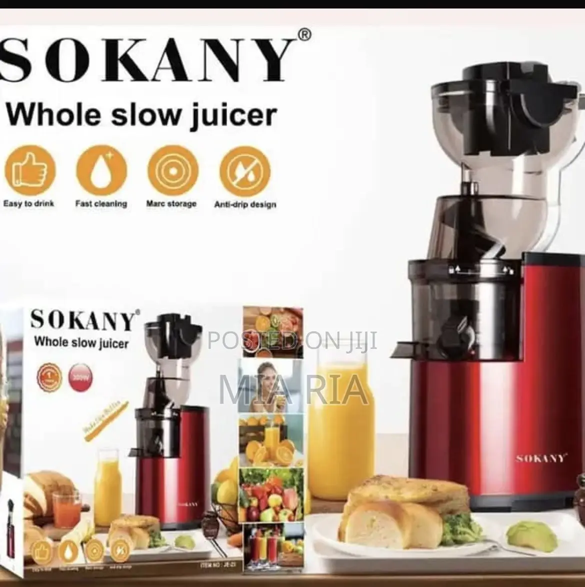 Sokany Slow Juicer