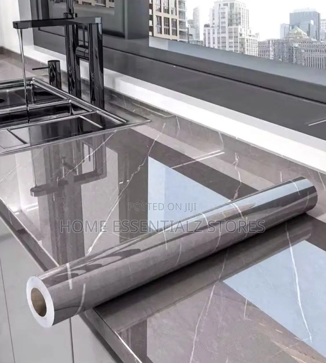 Self Adhesive Marble Granite Diamond Wallpaper
