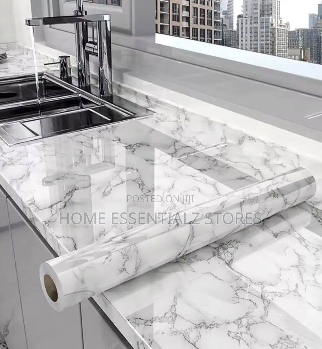 Self Adhesive Marble Granite Diamond Wallpaper