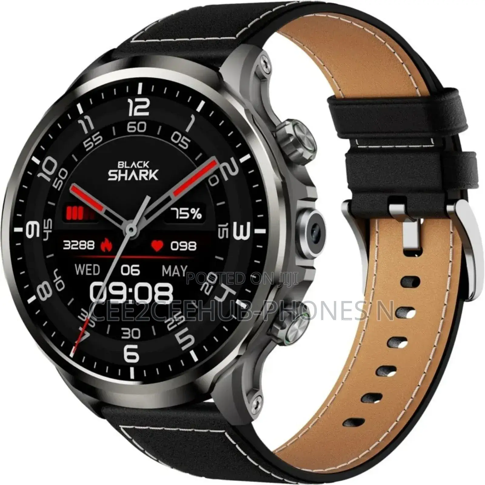 Black Shark Watch X 1.9" 4g, 2mp Rotating Camera Smartwatch