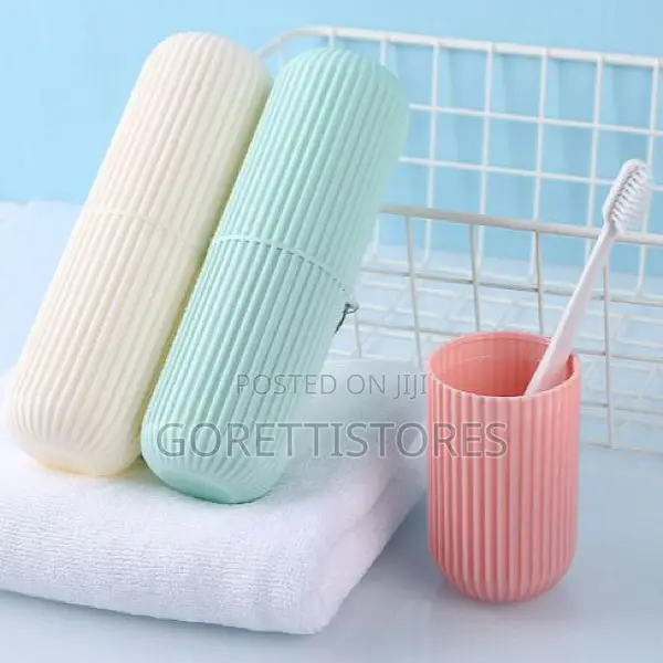 Portable Toothbrush and Toothpaste Holder