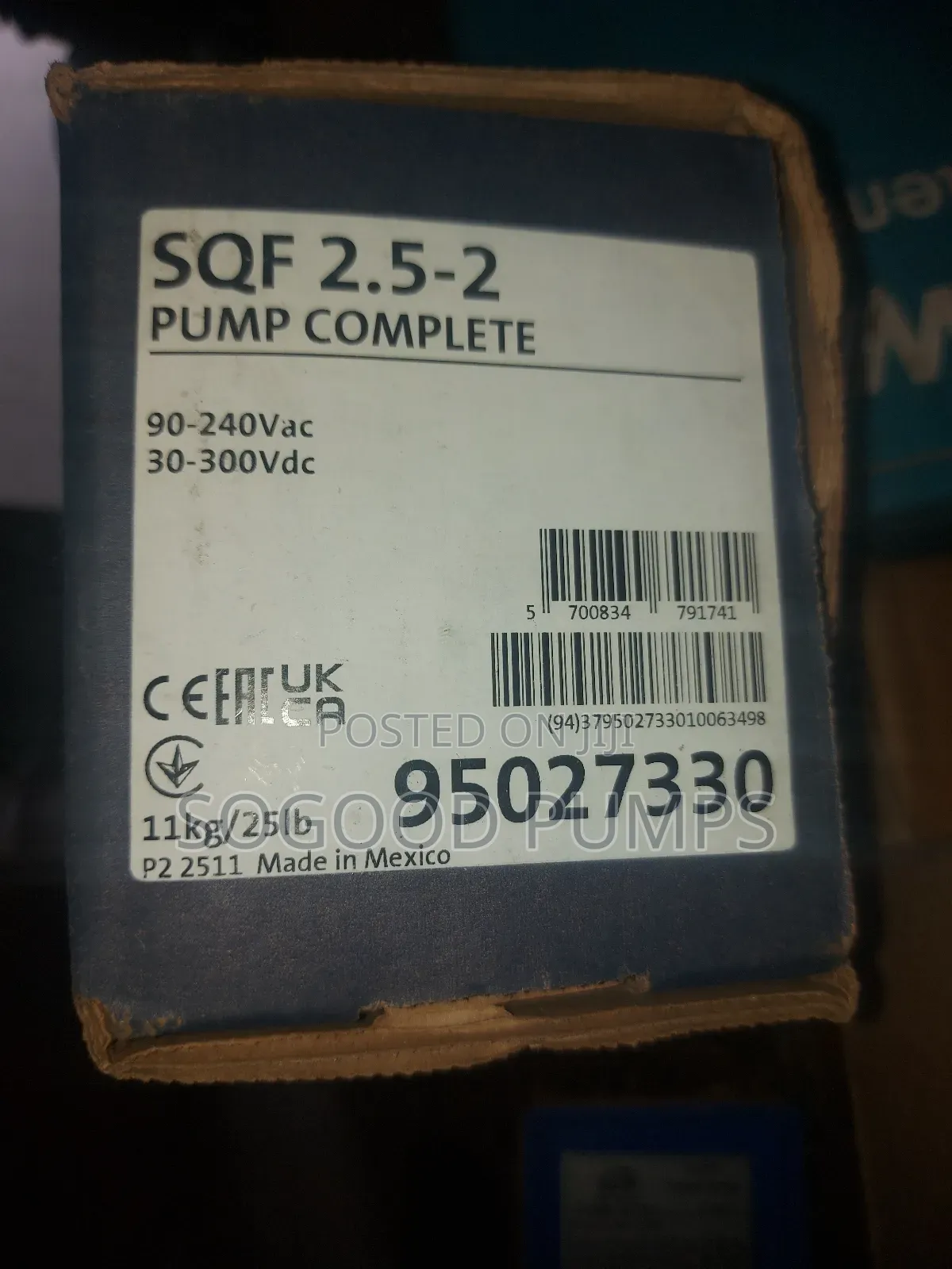 Grundfos Solar Submersible Pump Type Sqf2.5-2