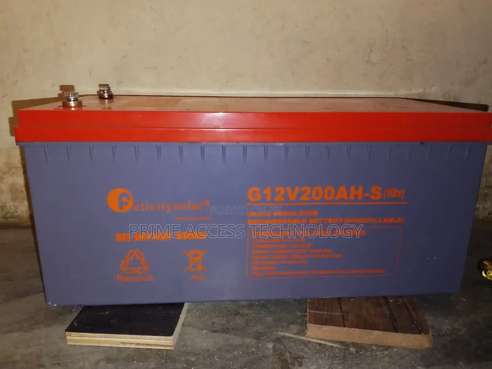 Long Lasting 200ah Felicity Solar Deep Cycle Battery