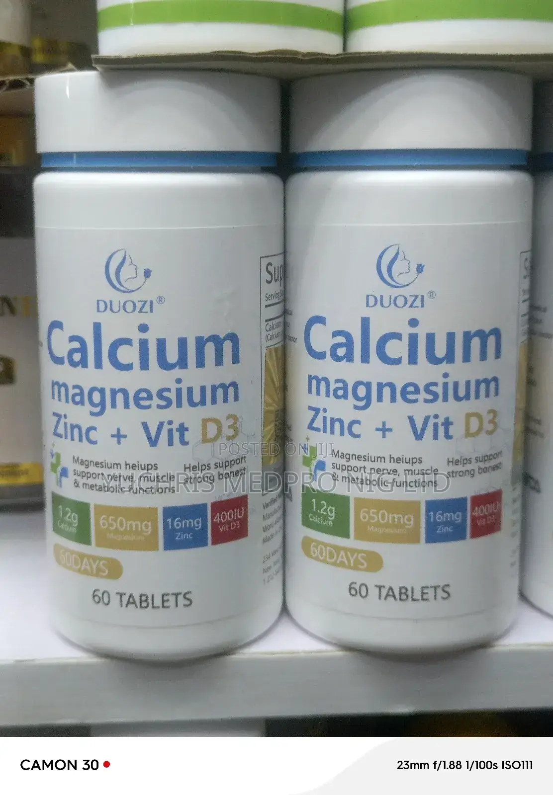 Douzi Calcium Magnesium Zinc Plus Vit D3