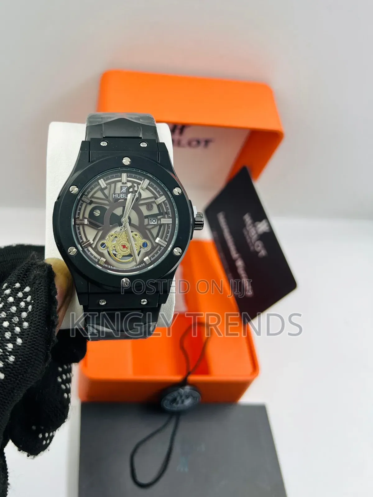 Hublot Luxury Black Wristwatch